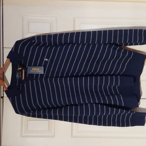 BNWT POLO RALPH LAUREN WASHABLE MERINO WOOL SWEATER/ POLO SIZE XXL - Picture 1 of 5